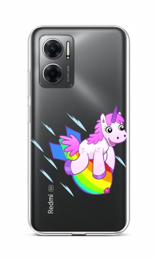 Kryt TopQ Xiaomi Redmi 10 5G Flying Unicorn 86431