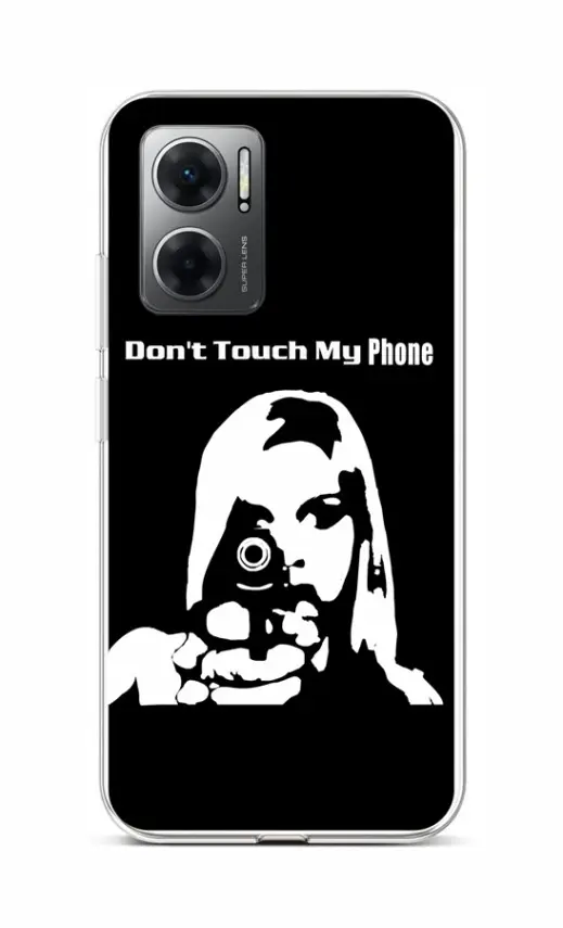Kryt TopQ Xiaomi Redmi 10 5G Don't Touch Gun 86433