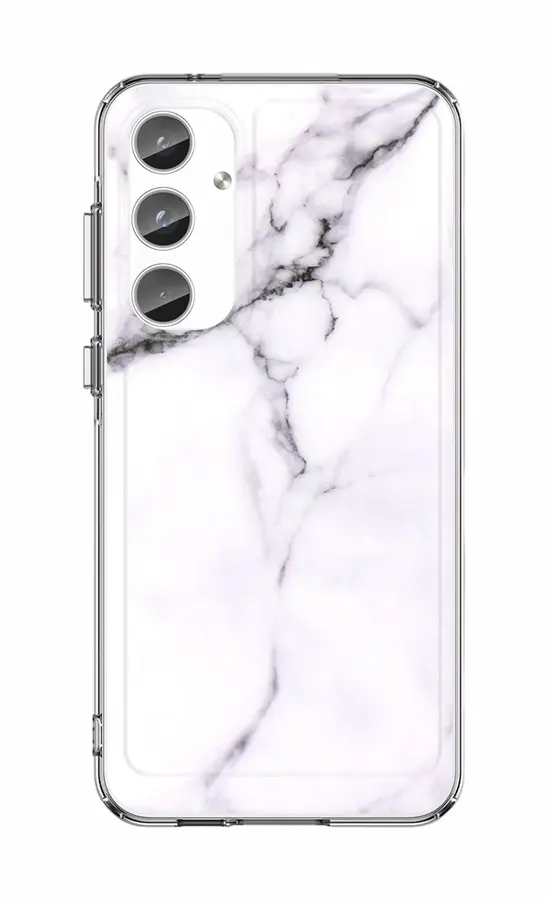 Kryt TopQ Samsung A55 pevný Mramor bílý 126470