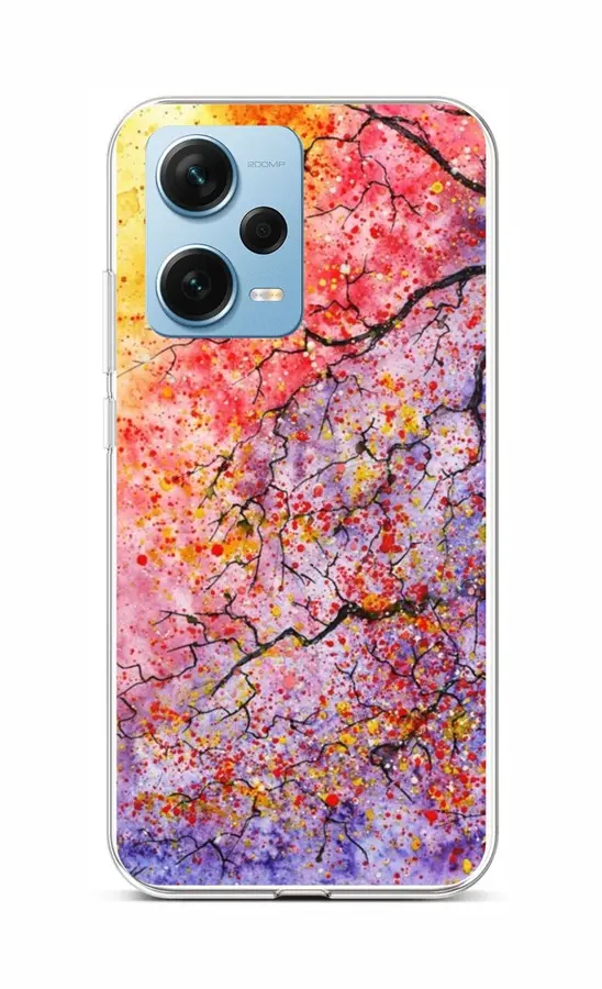 Kryt TopQ Xiaomi Redmi Note 12 Pro+ 5G Abstract Tree 96592