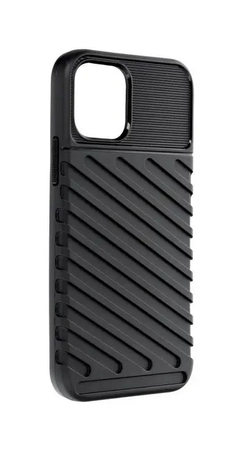 Kryt Thunder TopQ iPhone 12 černý 76594