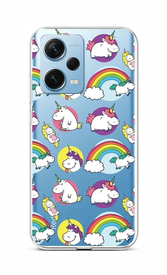 Kryt TopQ Xiaomi Redmi Note 12 Pro+ 5G Chunky Unicorns 96594