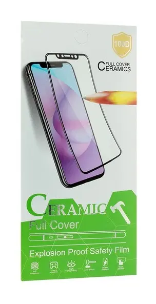 Fólie na displej Ceramic pro Samsung S21 Full Cover černá 56655