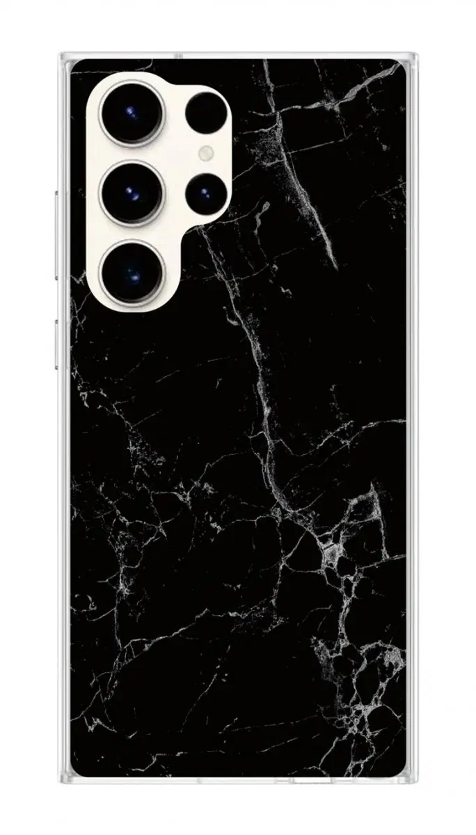 Kryt TopQ STYLE Samsung S23 Ultra Mramor černý 106708