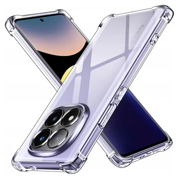 Kryt TopQ Xiaomi Redmi Note 14 Pro+ 5G odolný průhledný 136712