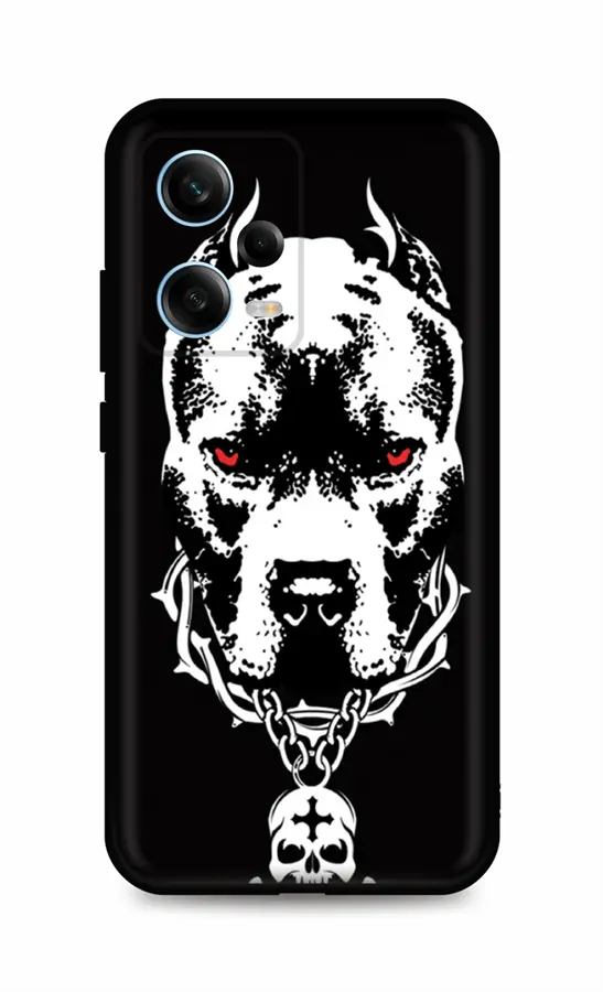 Kryt TopQ Xiaomi Redmi Note 12 Pro 5G Fighting Dog 106744