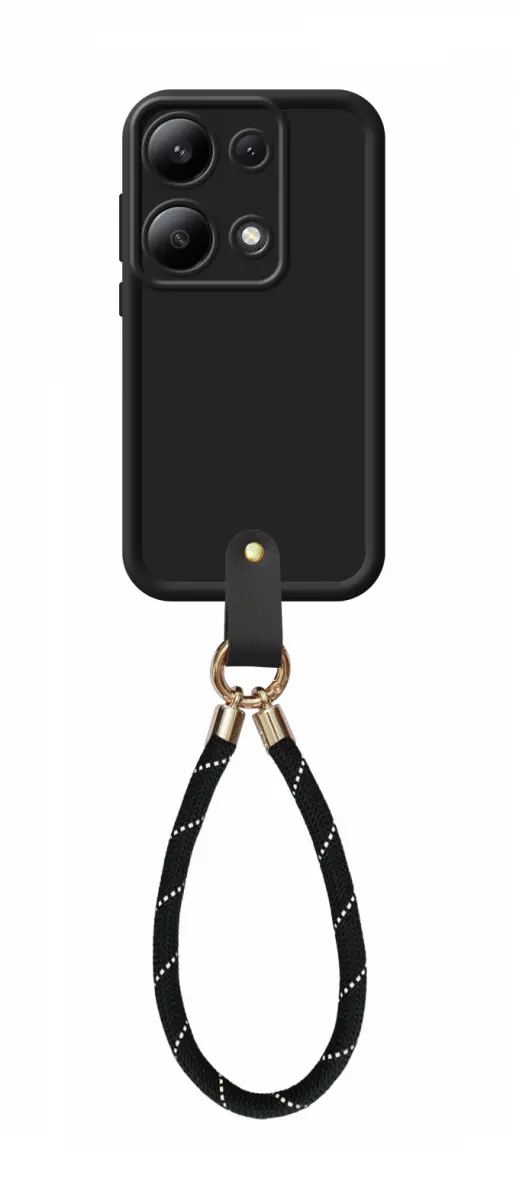 Kryt TopQ Unique Wrist Strap Xiaomi Redmi Note 13 černý 126777