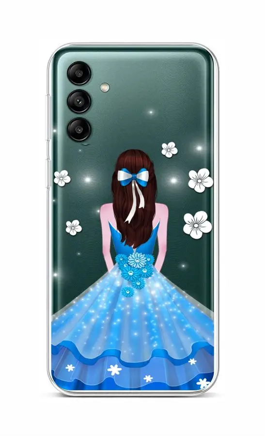 Kryt TopQ Samsung A04s Blue Princess 86863