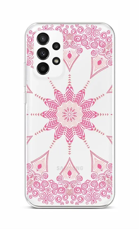 Kryt TopQ Samsung A23 5G Pink Mandala 86911