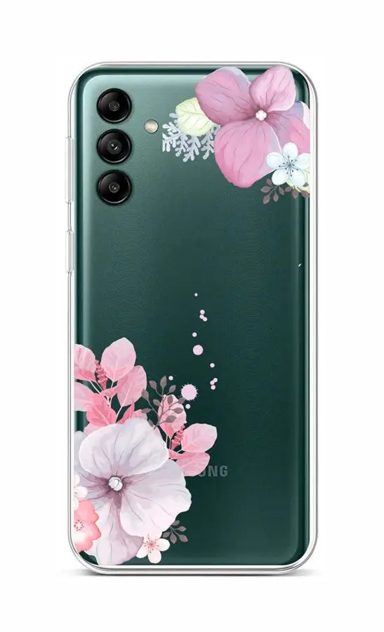 Kryt TopQ Samsung A04s Violet Blossom 86961