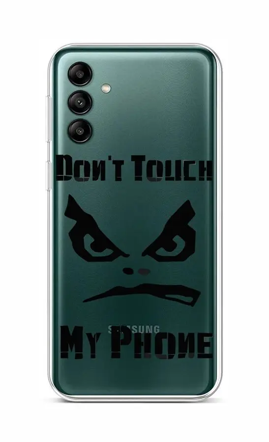 Kryt TopQ Samsung A04s Don´t Touch průhledný 86964