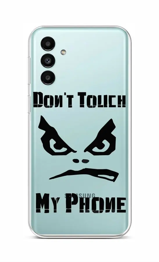 Kryt TopQ Samsung A13 5G Don't Touch průhledný 86991