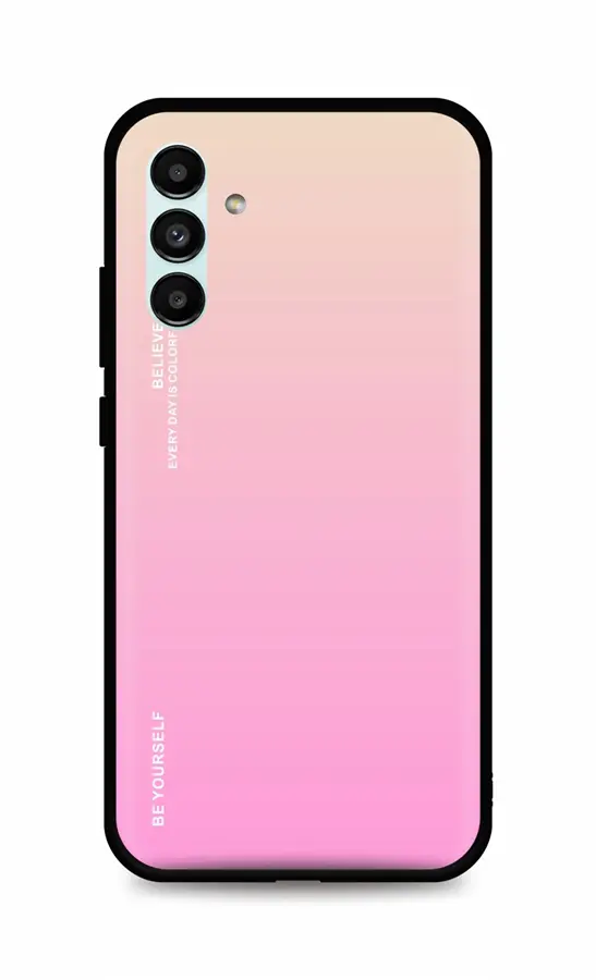 Kryt TopQ LUXURY Samsung A13 5G pevný duhový meruňkový 87010