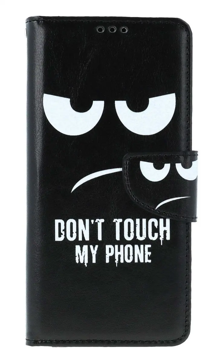 Pouzdro TopQ Samsung A12 knížkové Don't Touch 57037