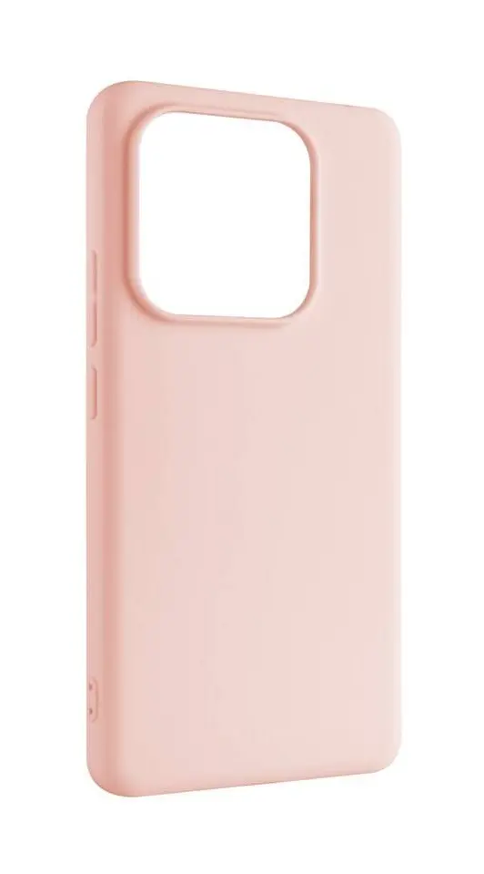 Zadní pogumovaný kryt FIXED Story pro Xiaomi Redmi Note 14, růžový