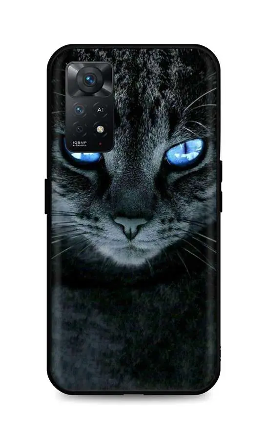 Kryt TopQ Xiaomi Redmi Note 11 Pro silikon Dark Cat 67443