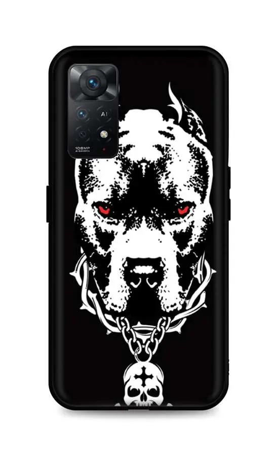 Kryt TopQ Xiaomi Redmi Note 11 Pro silikon Fighting Dog 67445