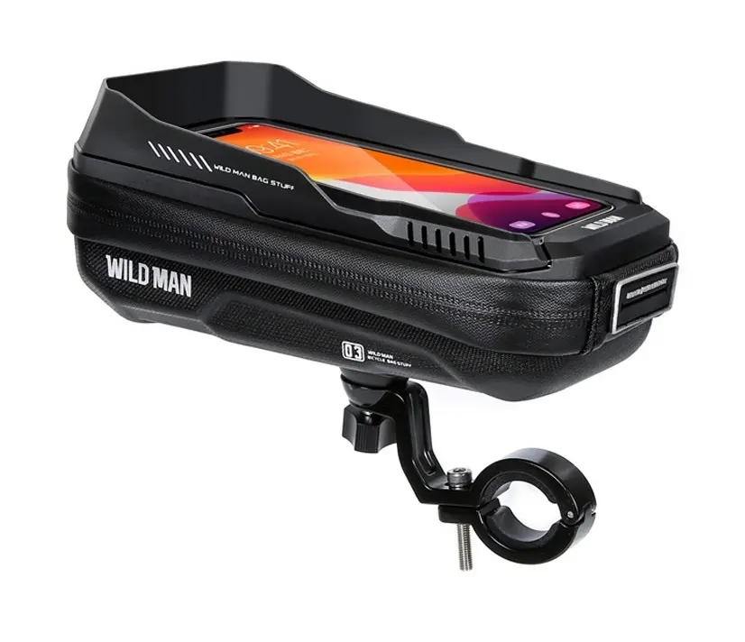 Pouzdro WildMan XT3S na řídítka kola černé 0,5L 9789875604643