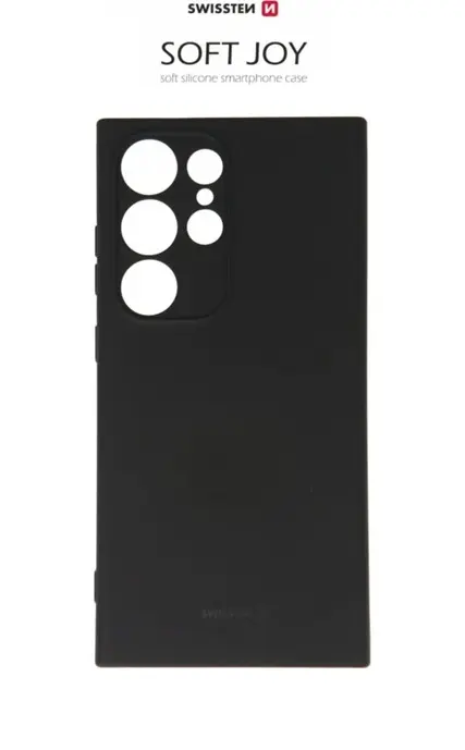 Zadní kryt Swissten Soft Joy pro Samsung Galaxy S26 Ultra černý