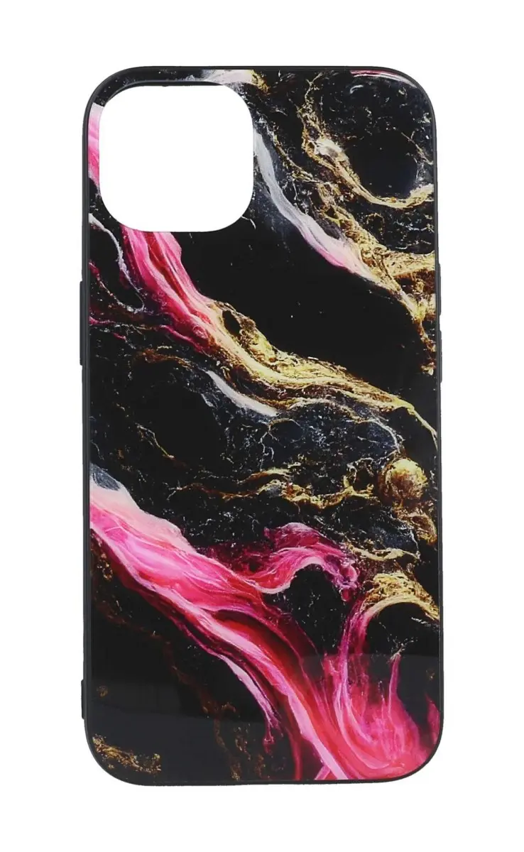Kryt TopQ Flexible iPhone 15 Lava Pink 107674