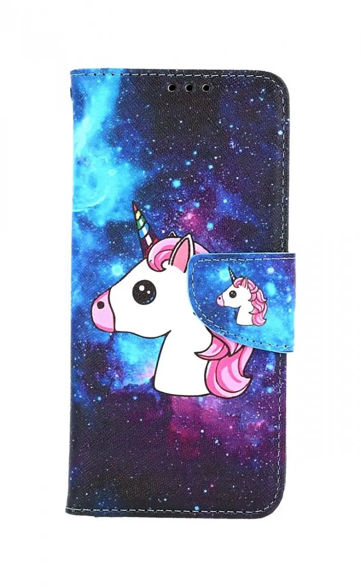 Pouzdro TopQ Xiaomi Redmi Note 11 knížkové Space Unicorn 67775
