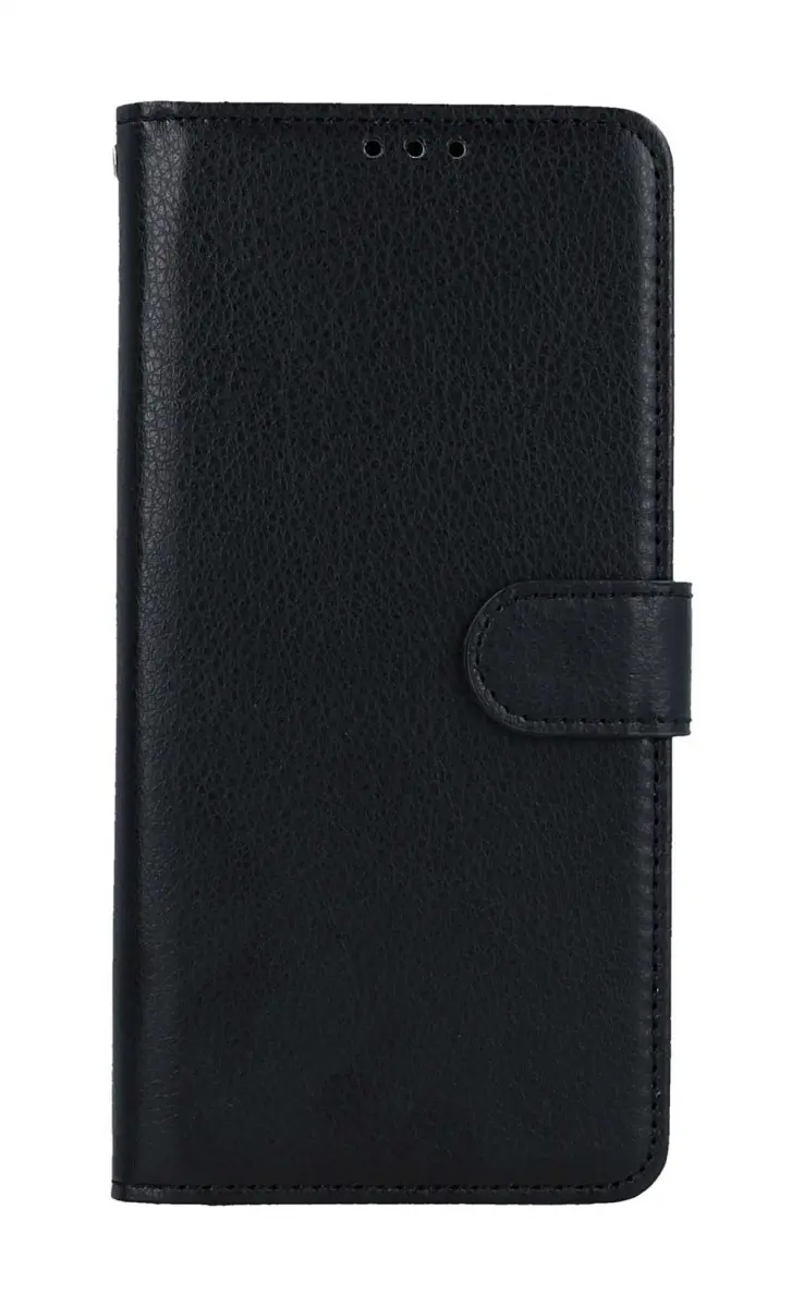 Pouzdro TopQ Motorola Moto G73 knížkové černé s přezkou 97843