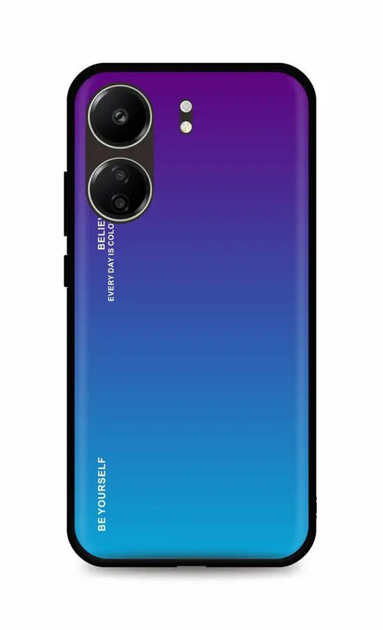 Kryt TopQ LUXURY Xiaomi Redmi 13C pevný duhový purpurový 117915