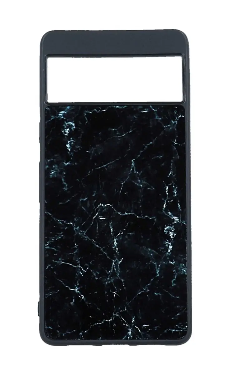 Kryt TopQ Marble Google Pixel 6a 5G pevný Smoky Black 97941