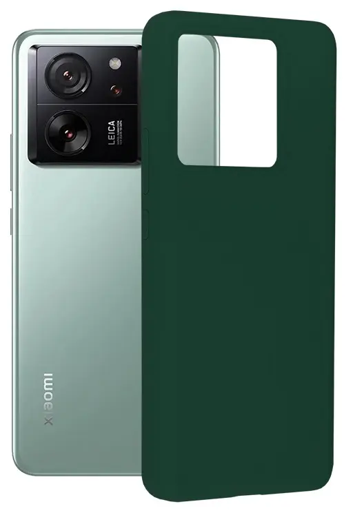 Kryt TopQ Essential Xiaomi Redmi Note 13 Pro 5G tmavě zelený 117954