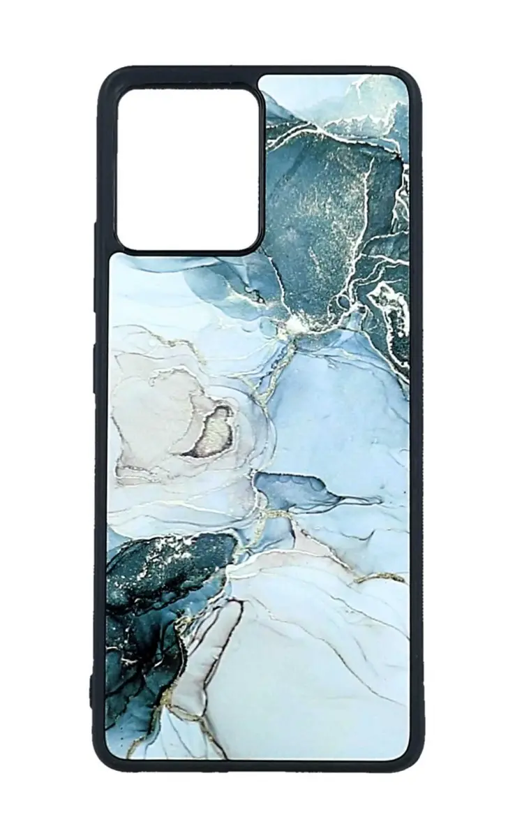 Kryt TopQ Marble Motorola Edge 30 Fusion pevný Smoky Color 97956