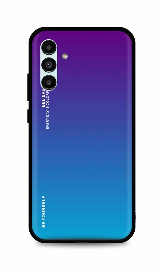 Kryt TopQ LUXURY Samsung A04s pevný duhový purpurový 87993