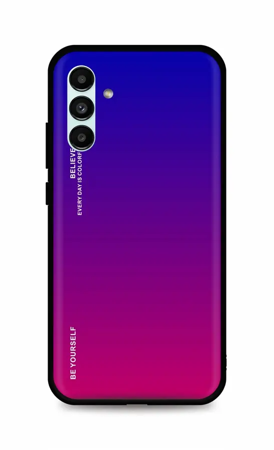 Kryt TopQ LUXURY Samsung A04s pevný duhový fialový 87995