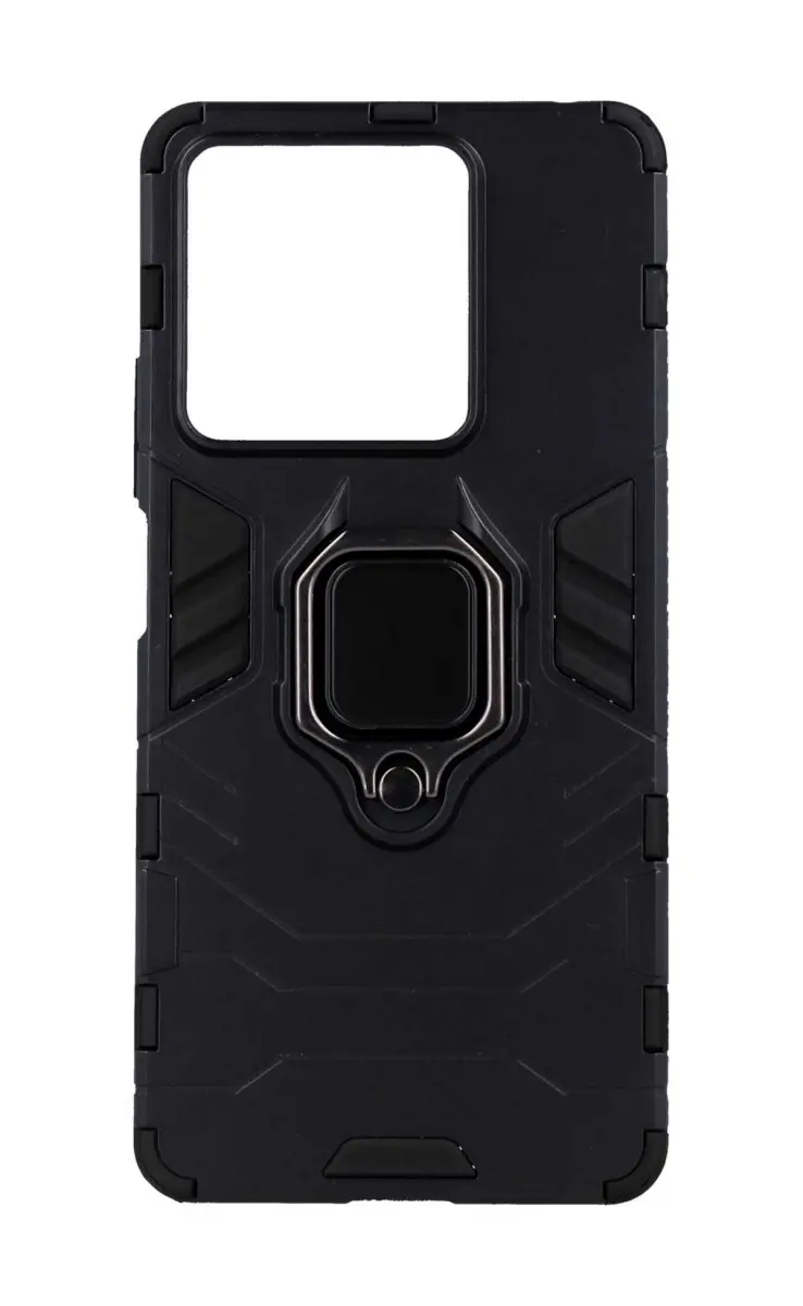 Kryt TopQ Xiaomi Redmi Note 13 5G odolný černý s prstenem 118010