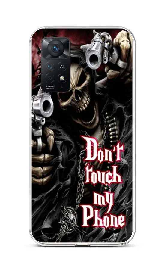 Kryt TopQ Xiaomi Redmi Note 11 Pro silikon Smrťák 68055