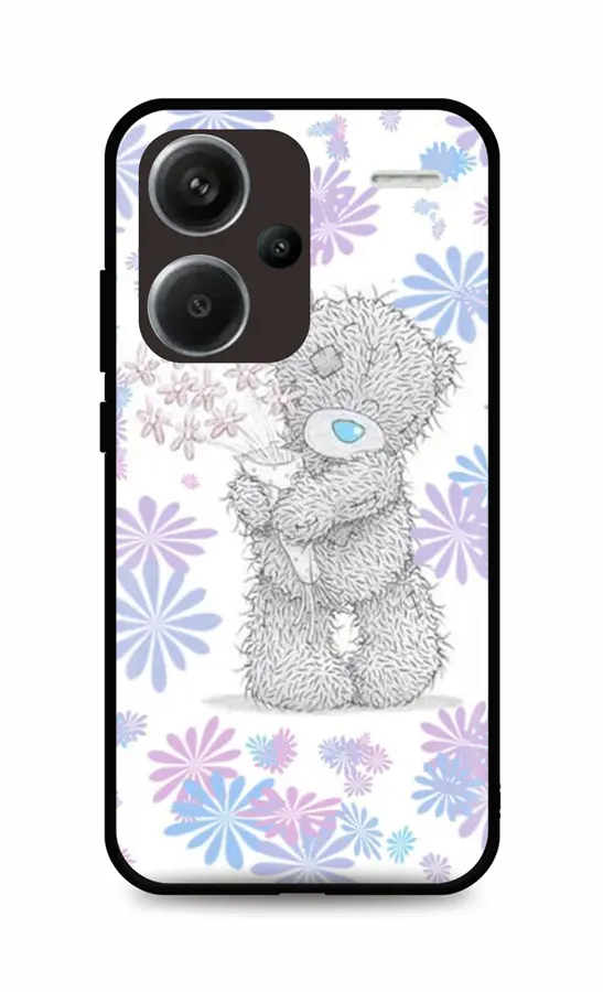 Kryt TopQ Xiaomi Redmi Note 13 Pro+ 5G Floral Teddy 118120