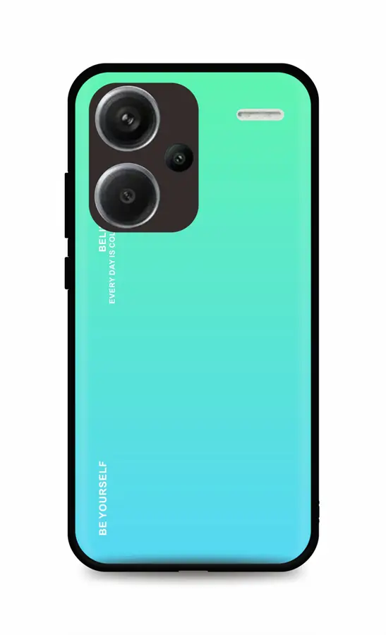 Kryt TopQ LUXURY Xiaomi Redmi Note 13 Pro+ 5G pevný duhový zelený 118130