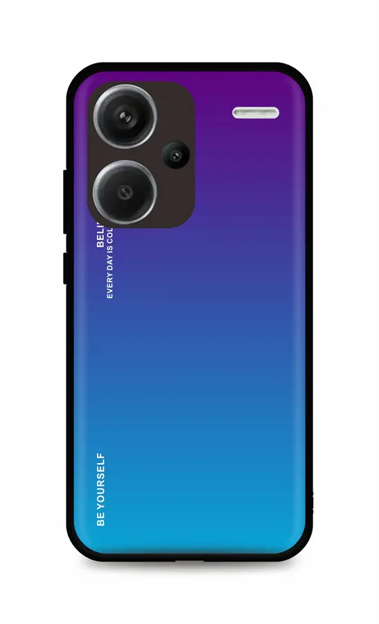 Kryt TopQ LUXURY Xiaomi Redmi Note 13 Pro+ 5G pevný duhový purpurový 118132