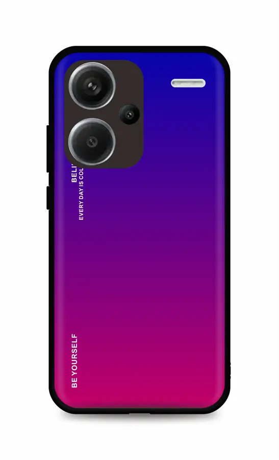 Kryt TopQ LUXURY Xiaomi Redmi Note 13 Pro+ 5G pevný duhový fialový 118133