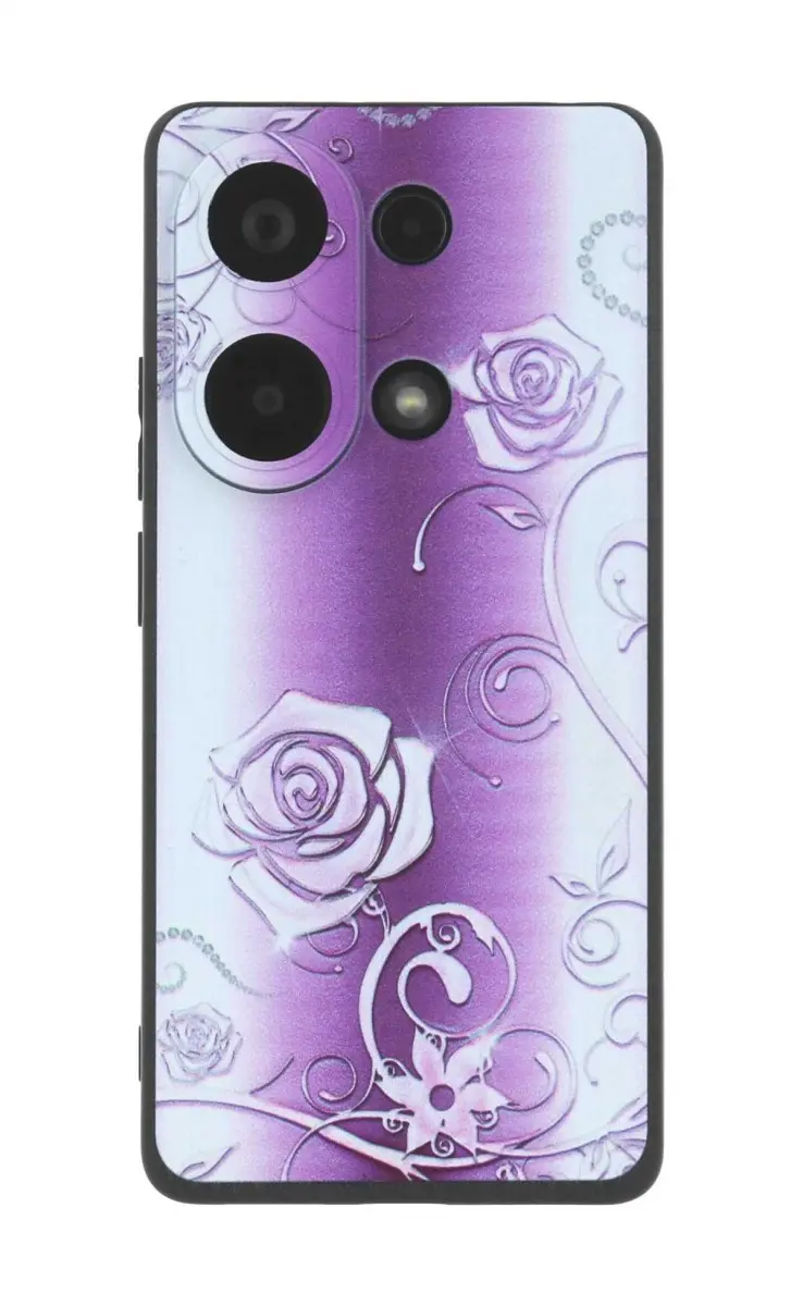 Kryt TopQ Xiaomi Redmi Note 13 Pro Abstract Roses 118147