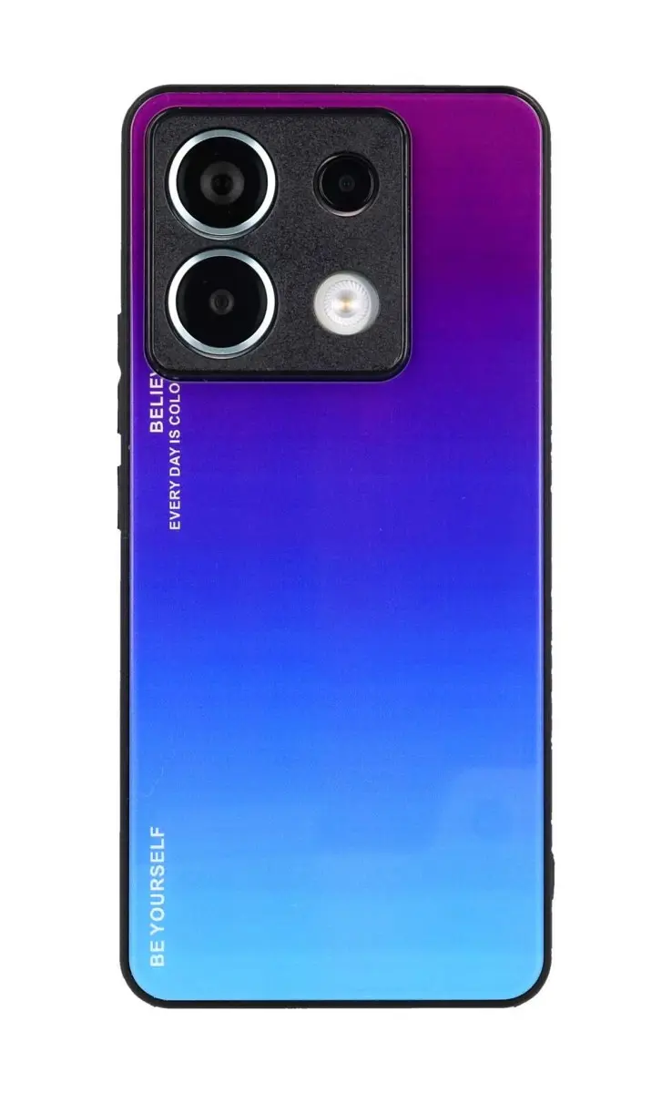 Kryt TopQ LUXURY Xiaomi Redmi Note 13 Pro 5G pevný duhový purpurový 118155