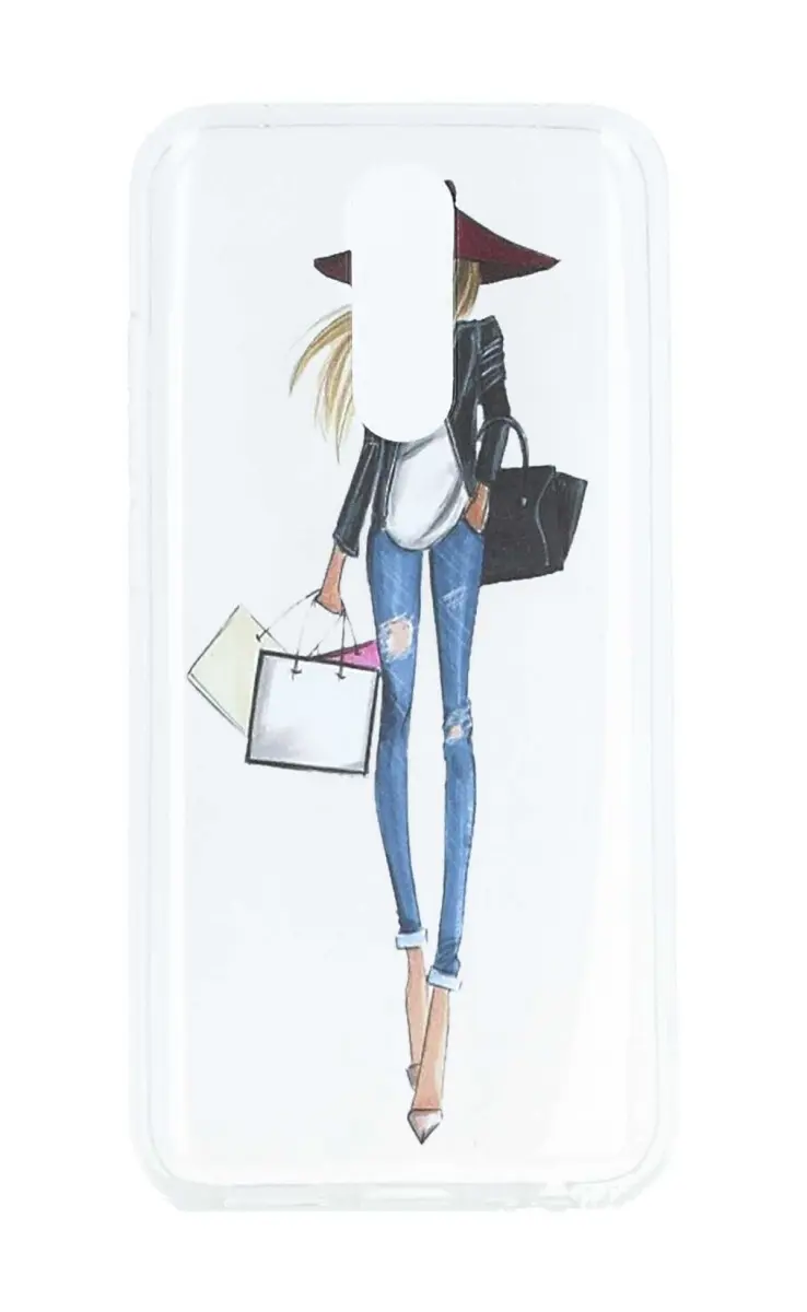 Kryt TopQ Xiaomi Redmi 8 silikon Lady 2 48210