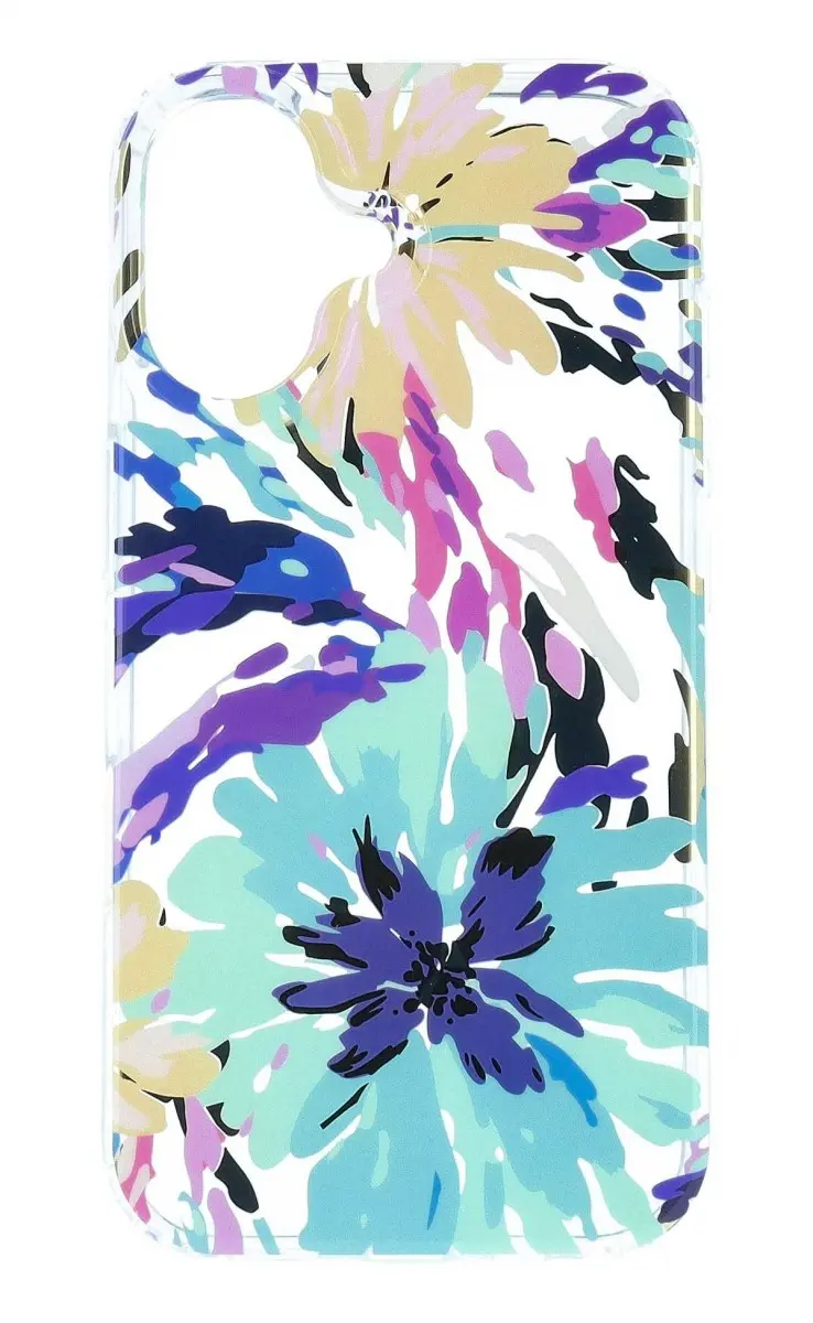Kryt TopQ IMD iPhone 16 IMD pevný Abstract Flowers 128298
