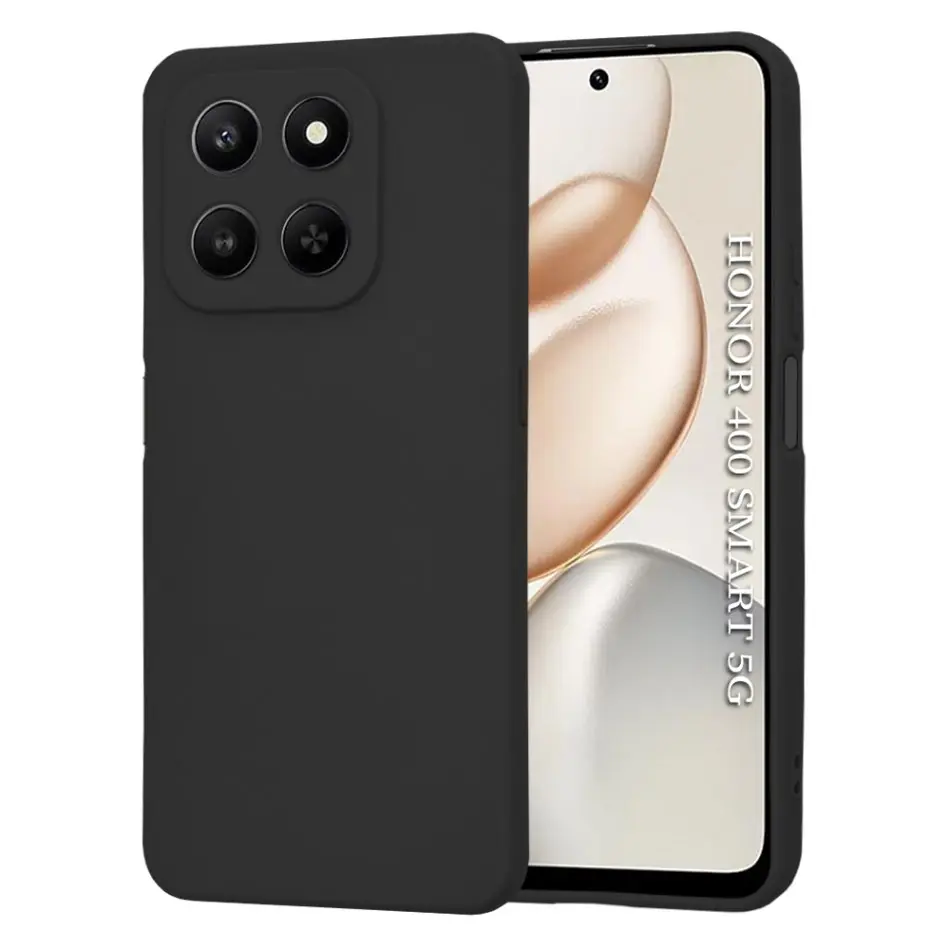 Techsuit – SoftFlex – Honor 400 Smart 5G / 400 Smart 4G / X7d 4G – černá