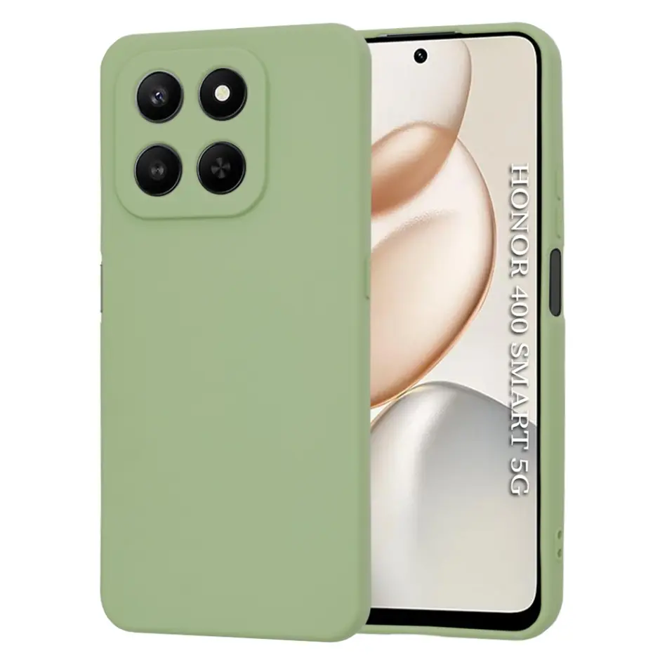 Techsuit - SoftFlex - Honor 400 Smart 5G / 400 Smart 4G / X7d 4G - mátově zelená