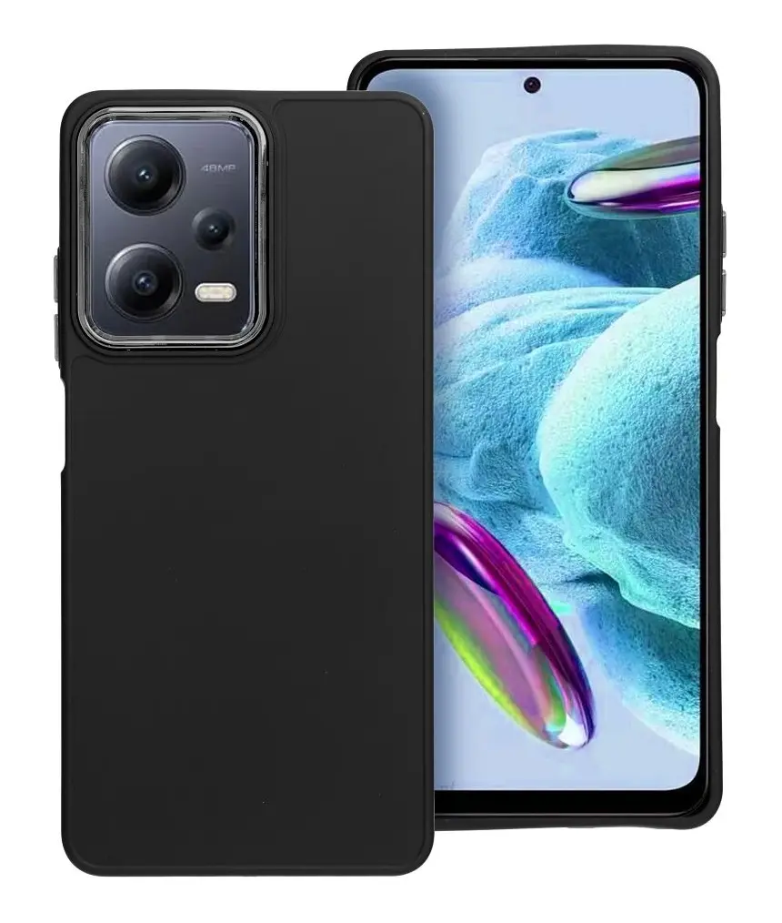 Kryt TopQ Frame Xiaomi Redmi Note 12 Pro+ 5G černý 108445