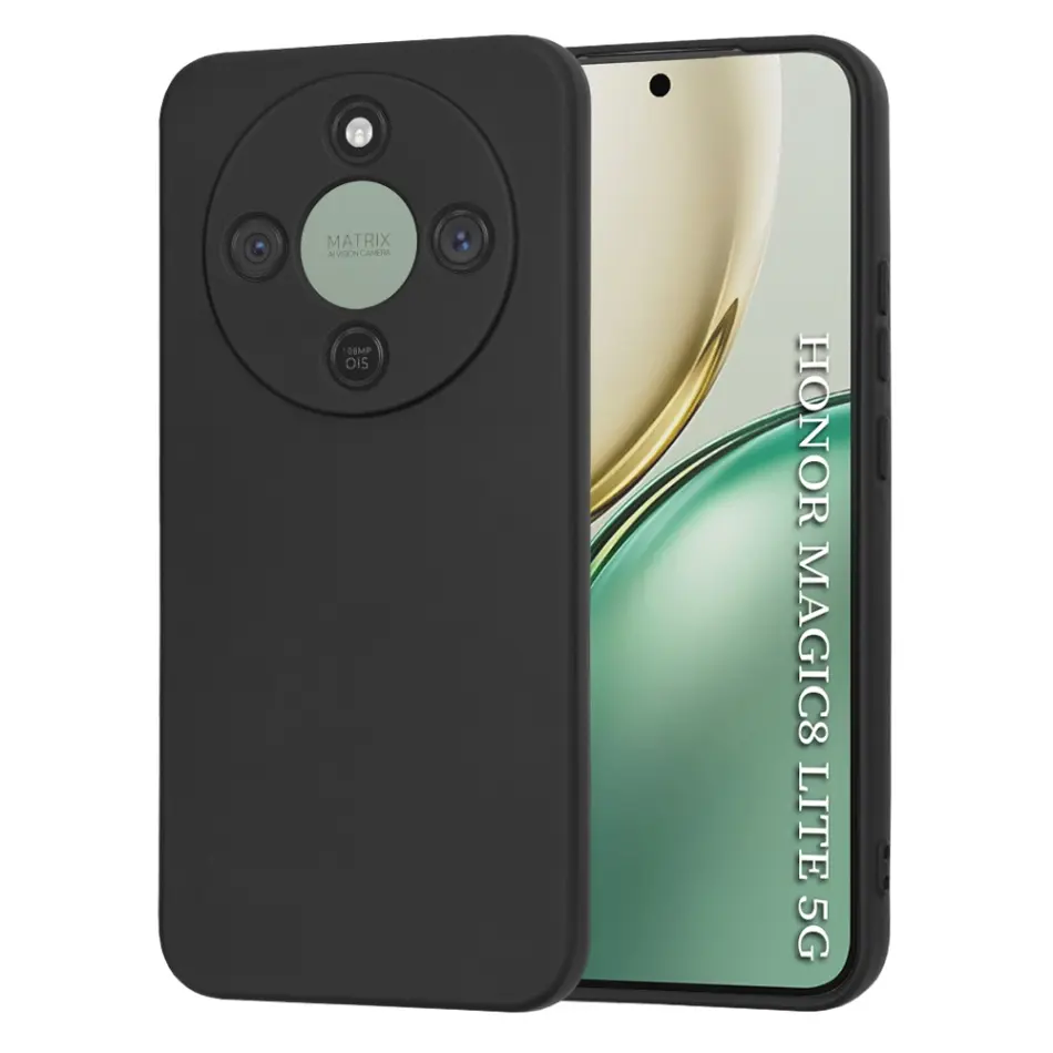 Techsuit - SoftFlex silikonový kryt pro Honor Magic8 Lite – černý