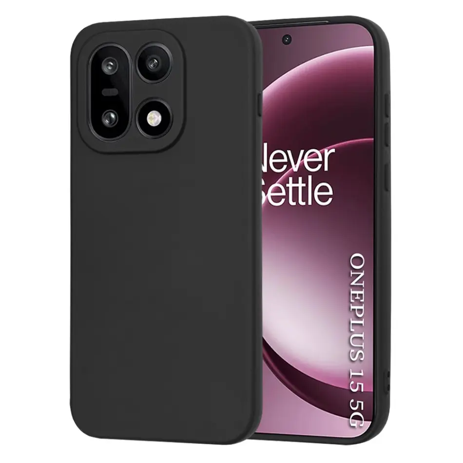 Techsuit - SoftFlex - OnePlus 15 - černá