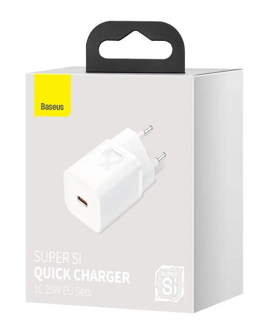 Rychlonabíječka Baseus Super Si 25W bez kabelu bílá 118627