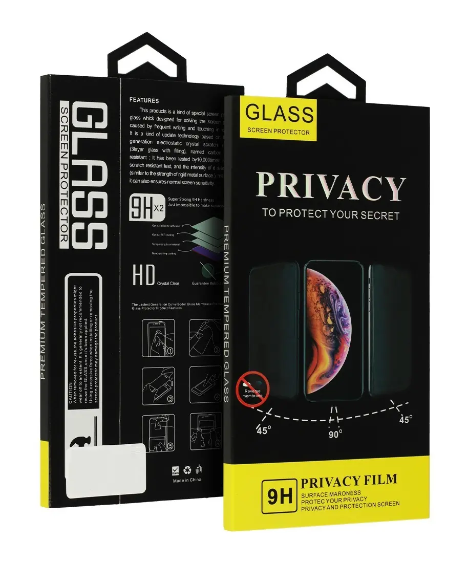 Tvrzené sklo Privacy Samsung A54 5G Full Cover černé 98654