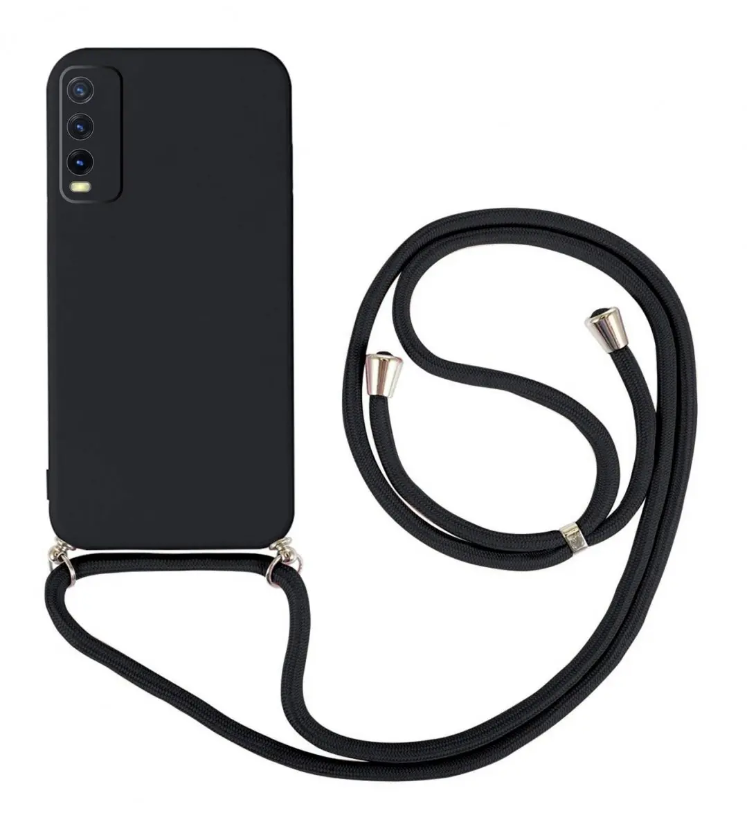 Kryt TopQ Vivo Y11s černý se šňůrkou 98828